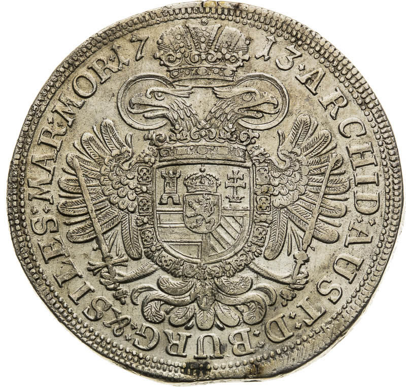 Thaler 1713 - back