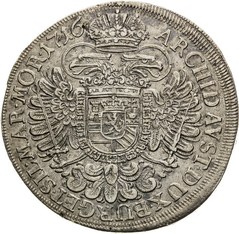 Thaler 1716 - back