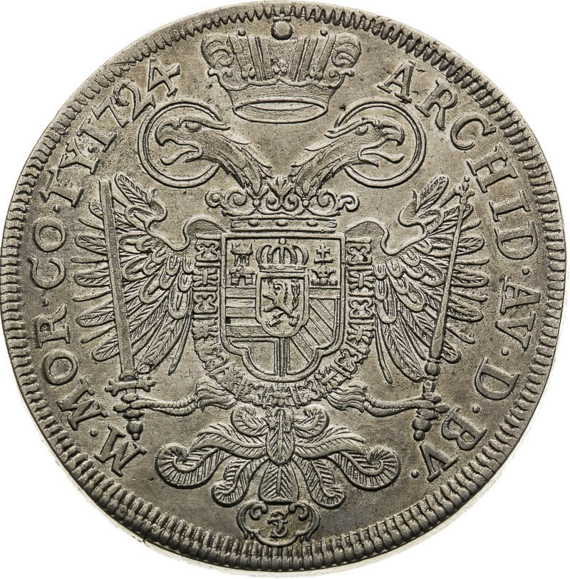 Thaler 1724 - back