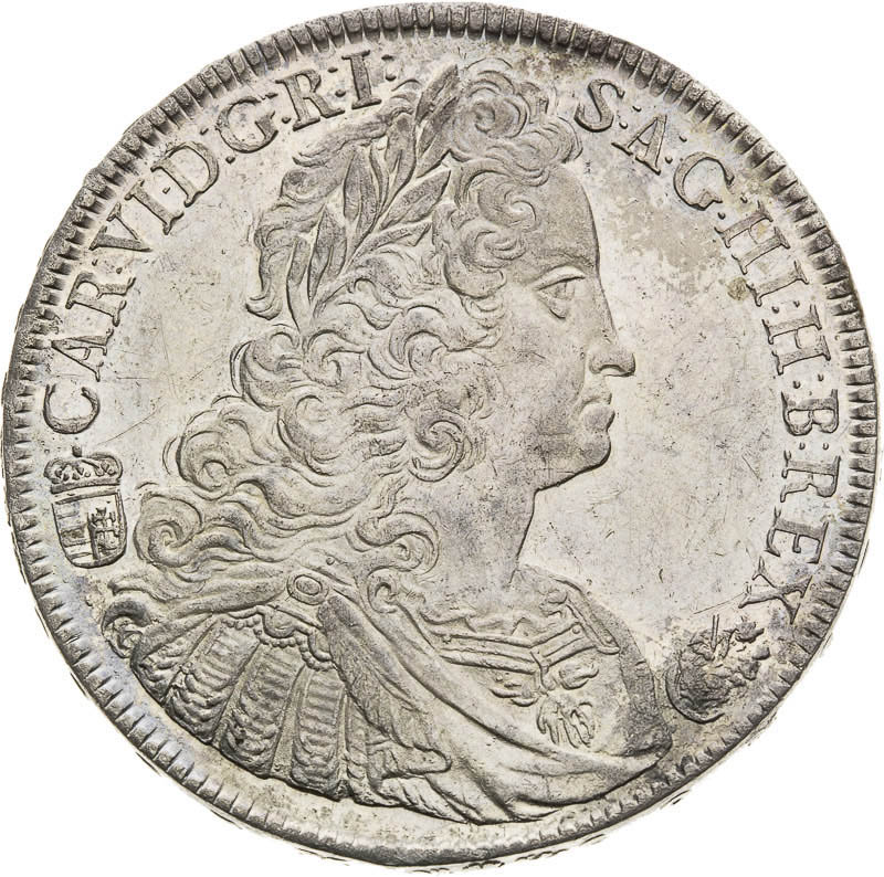 Thaler 1736 - front
