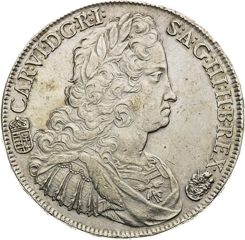 Thaler 1737 - front