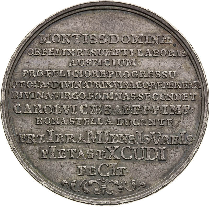 Silver Medal 1727 - front