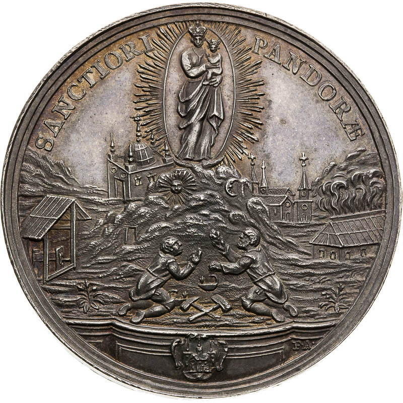 Silver Medal 1729 - front