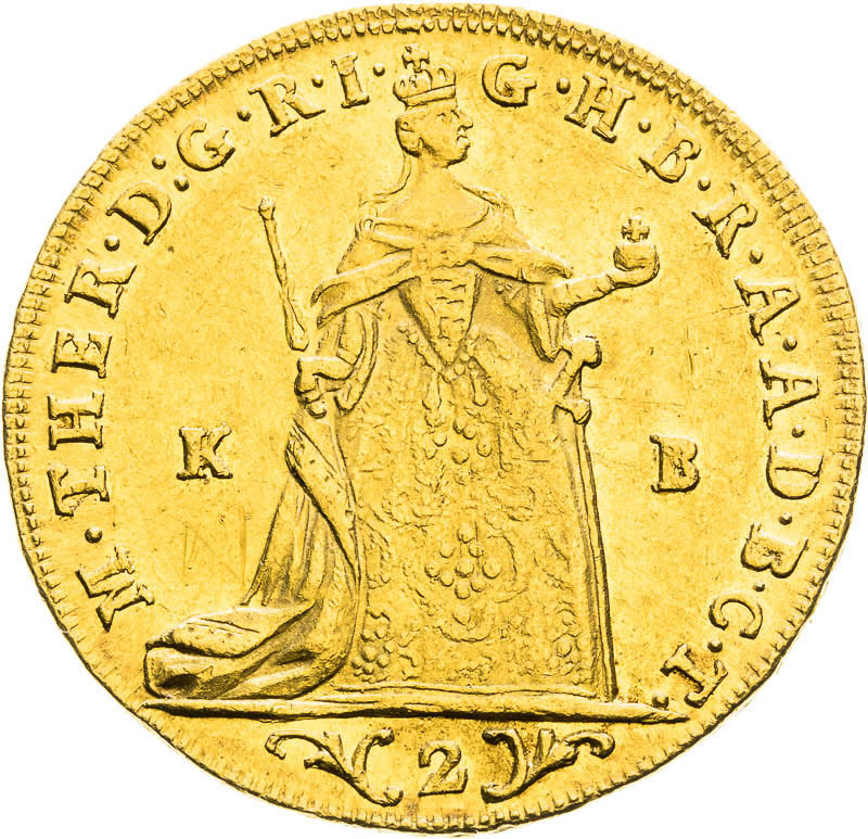 2 Ducats 1764 - front