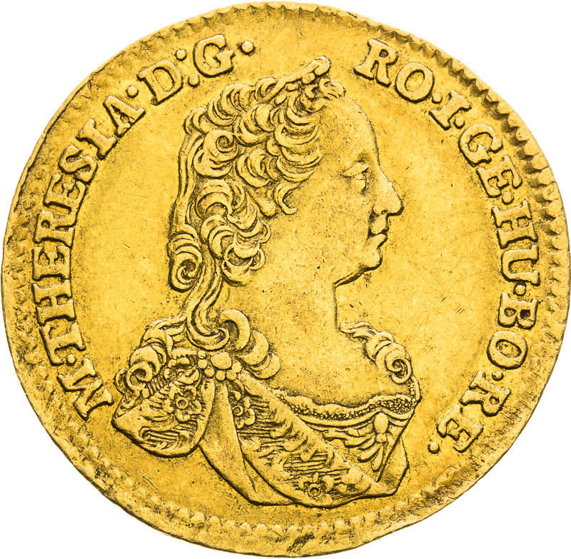 Ducat 1762 - front