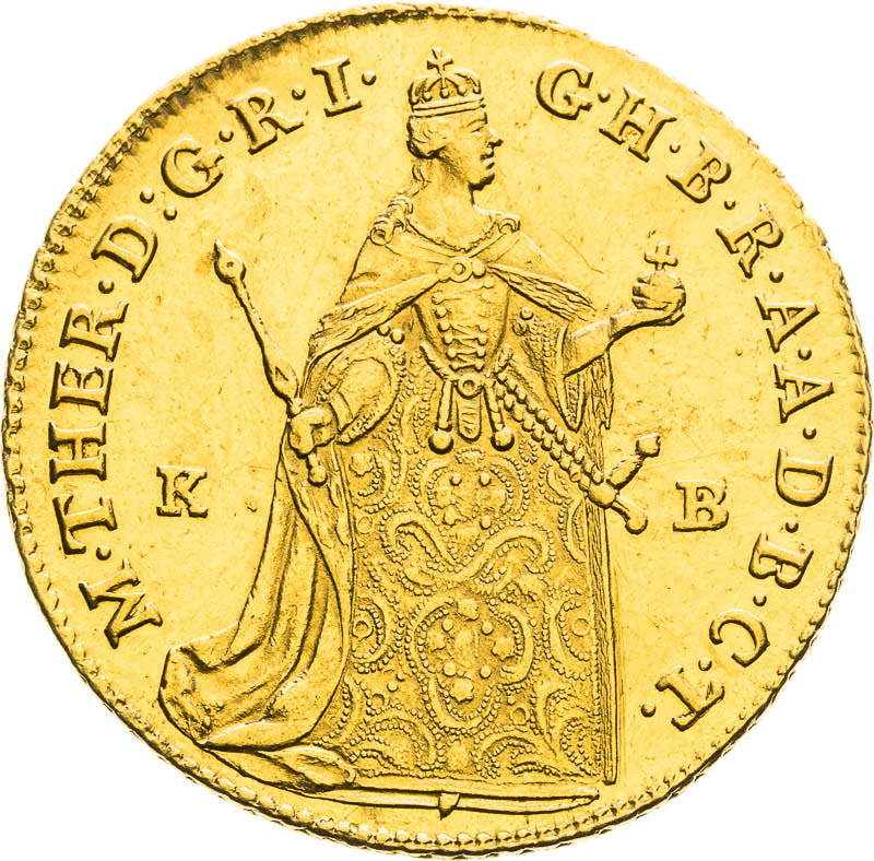Ducat 1765 - front