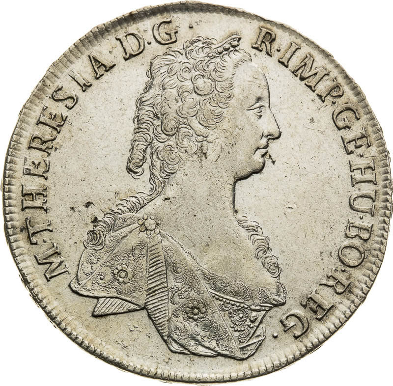 Thaler 1757 - front