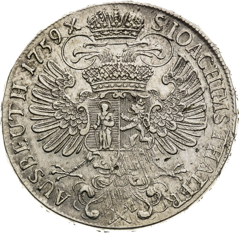 Thaler 1759 - back