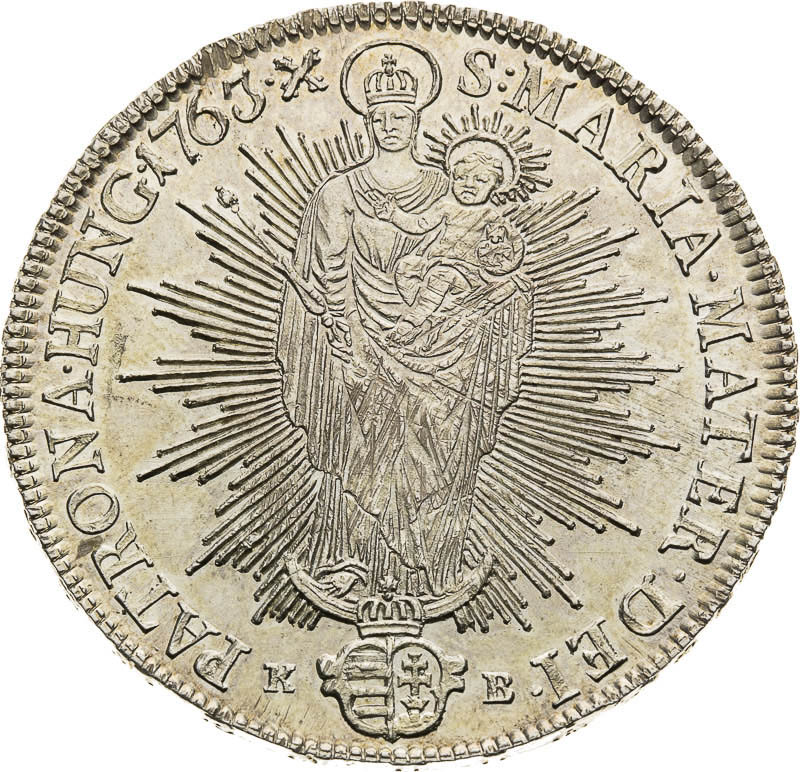 Thaler 1763 - back
