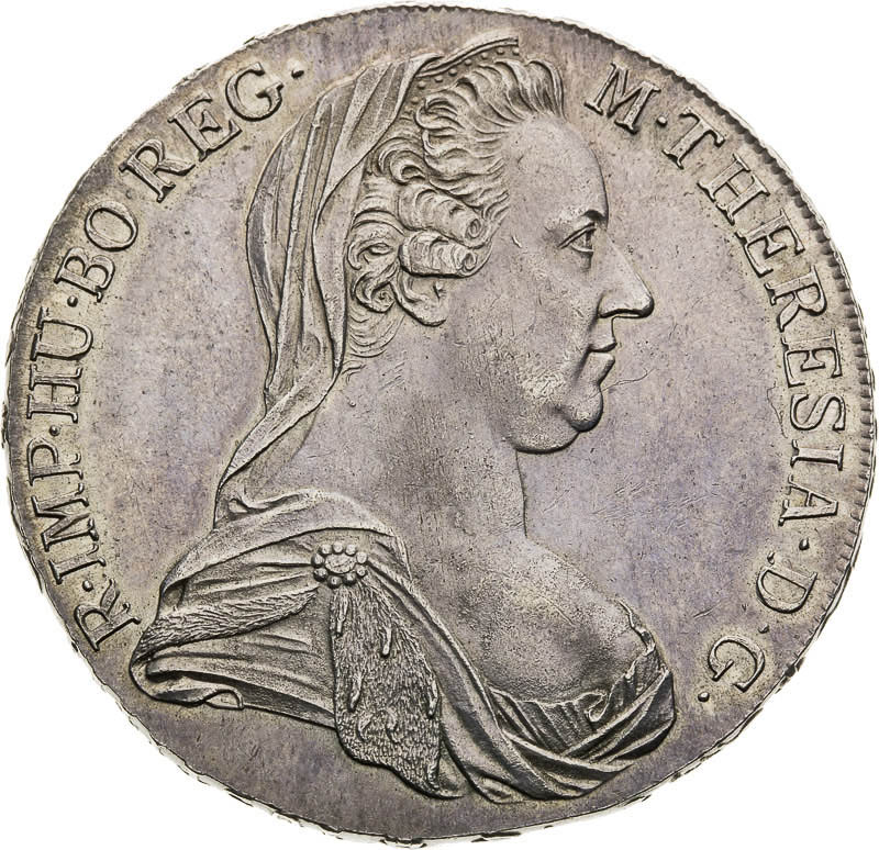 Thaler 1780 - front