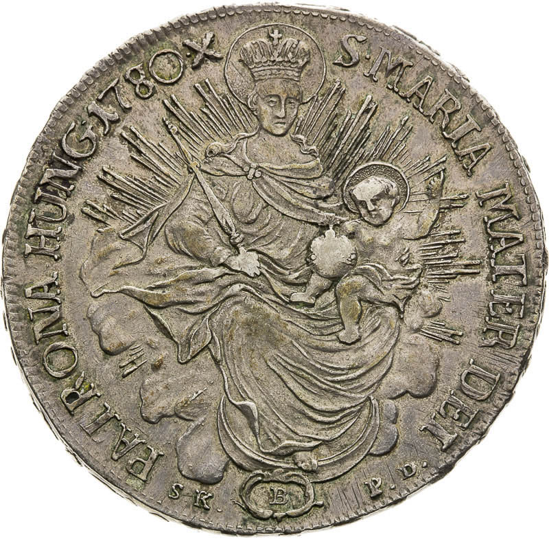 Thaler 1780 - back