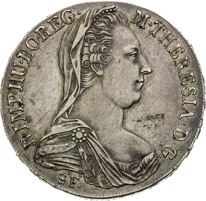 Thaler 1780 - front