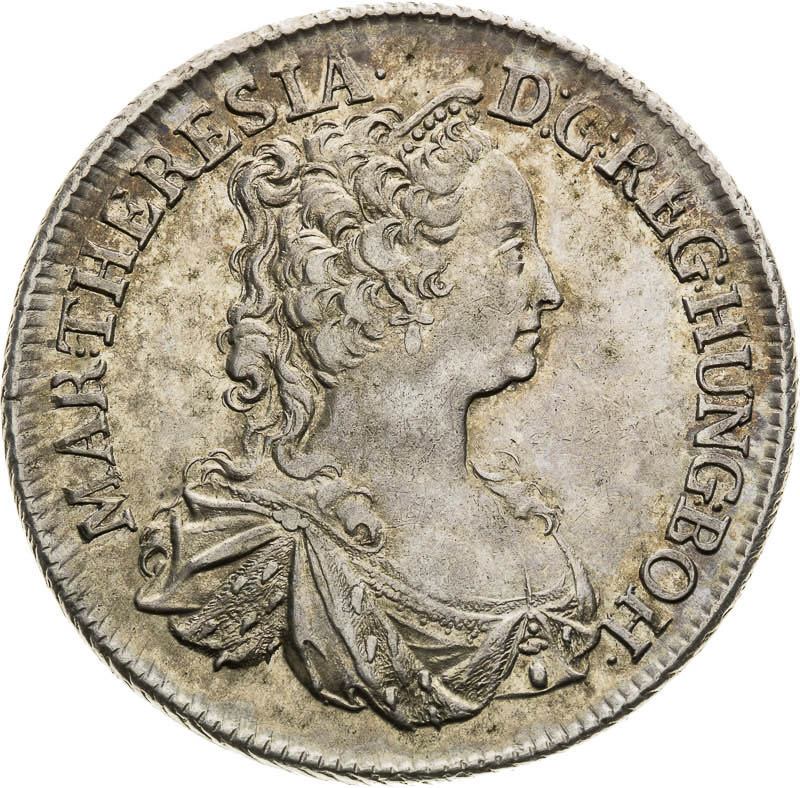 1/2 Thaler 1743 - front