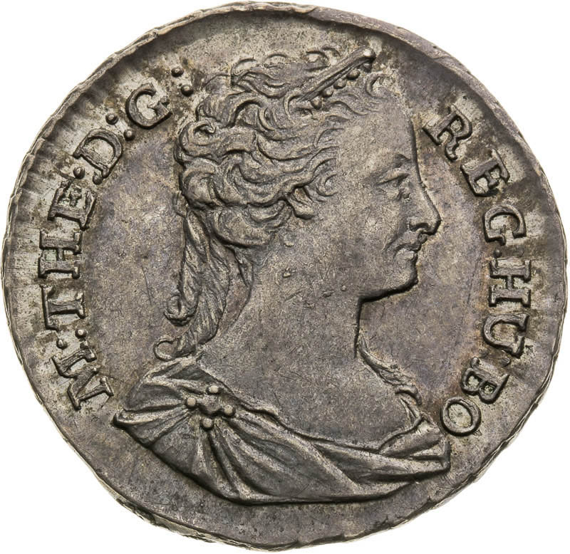 10 Denar 1743 - front