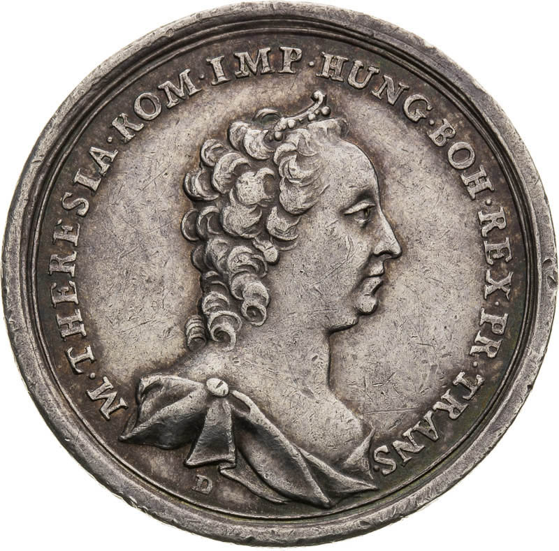 Silver Medal 1747 - front