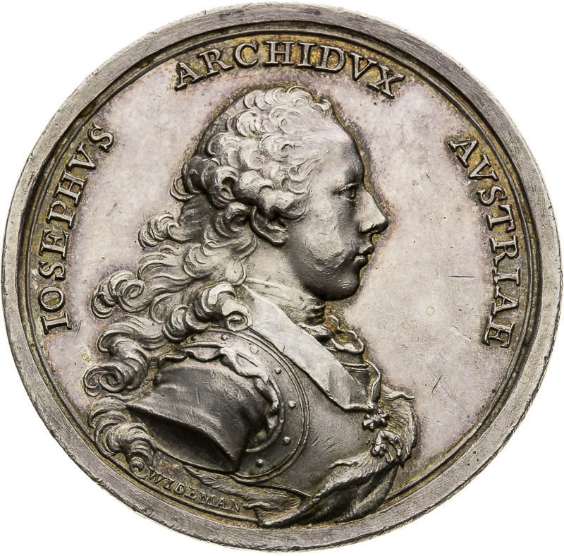Silver Medal 1763 - front