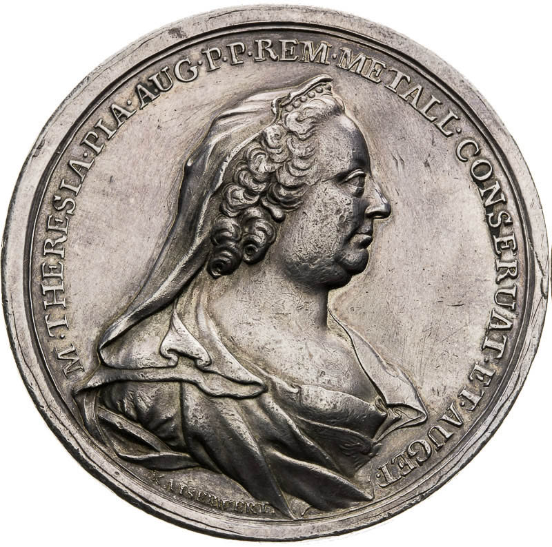 Silver Medal 1765 - front