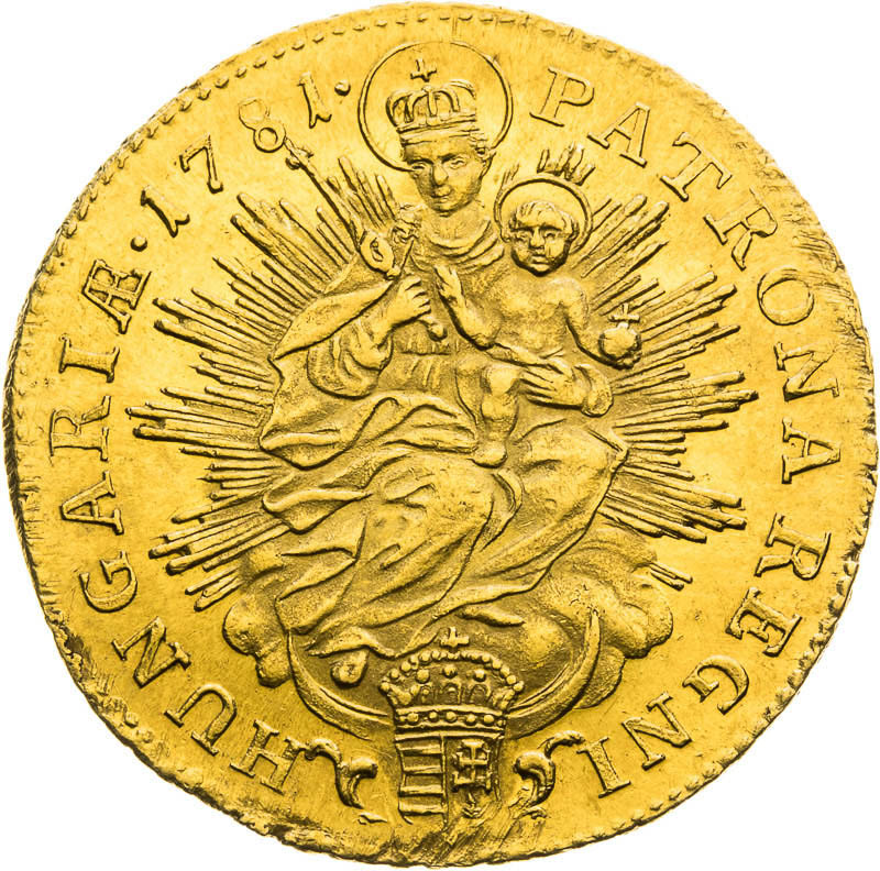 Ducat 1781 - back