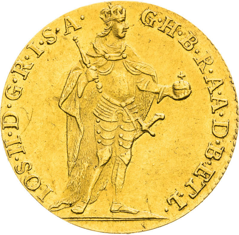 Ducat 1782 - front