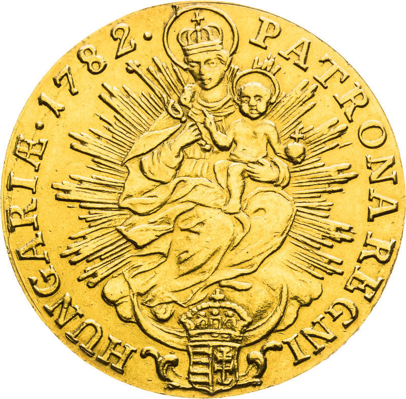 Ducat 1782 - back