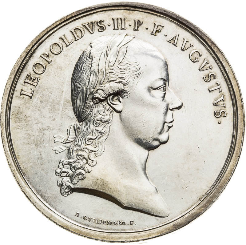 Silver Medal 1791 - front