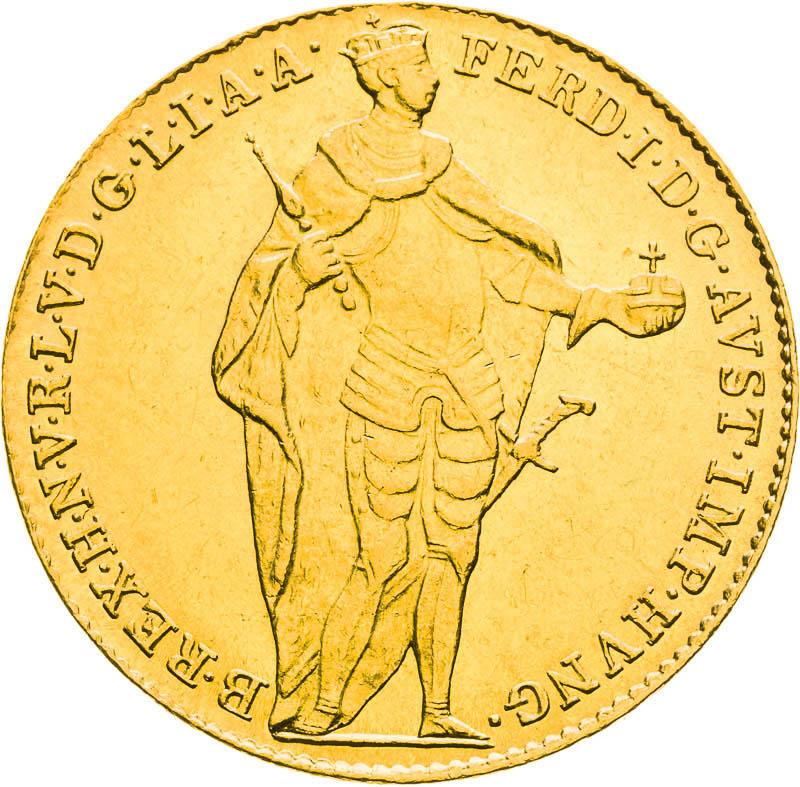 Ducat 1840 - front