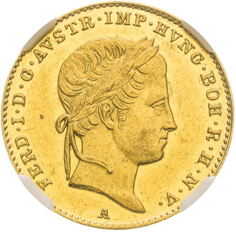 Ducat 1844 - front
