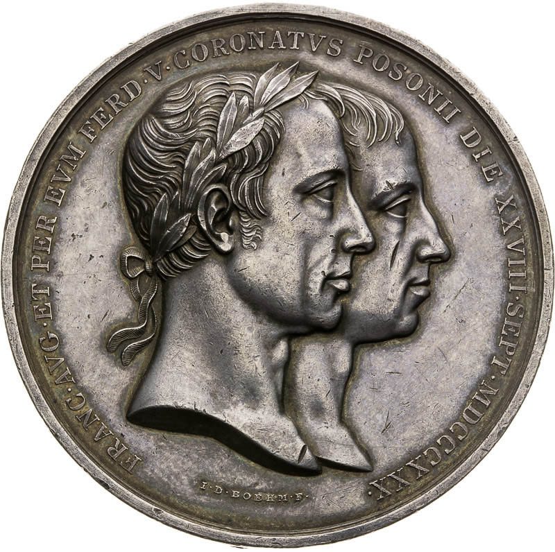 Silver Medal 1830 - front
