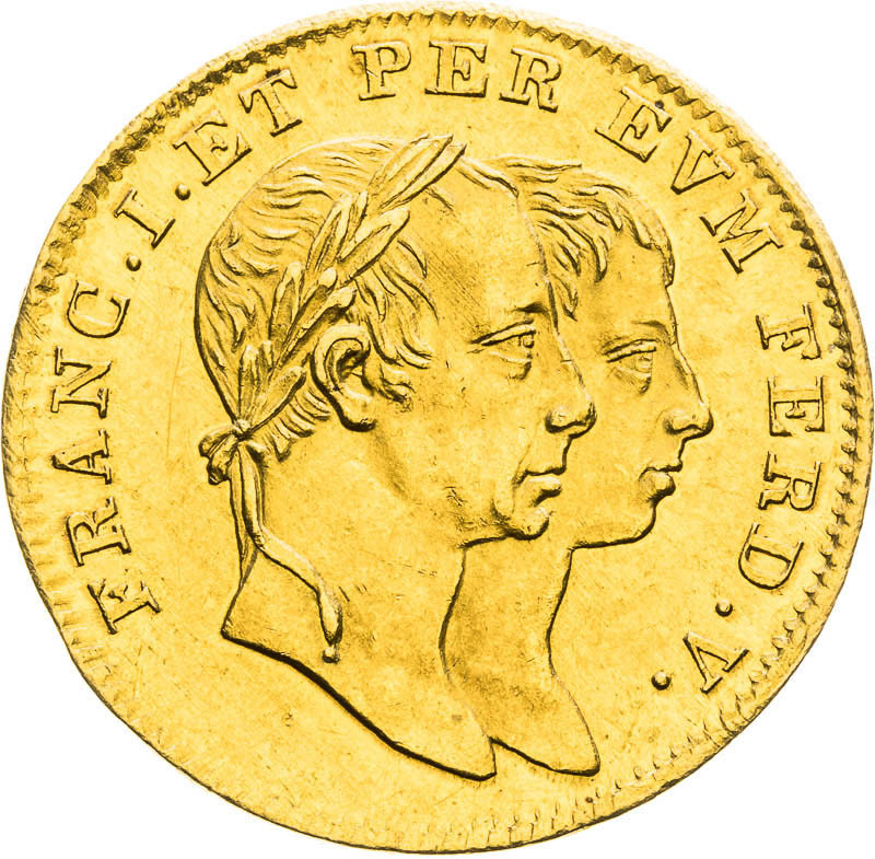 Gold Token 1830 - Ducat - front