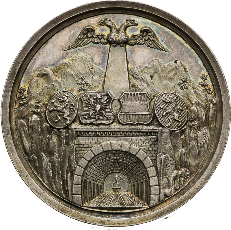 Silver Medal 1845 - back