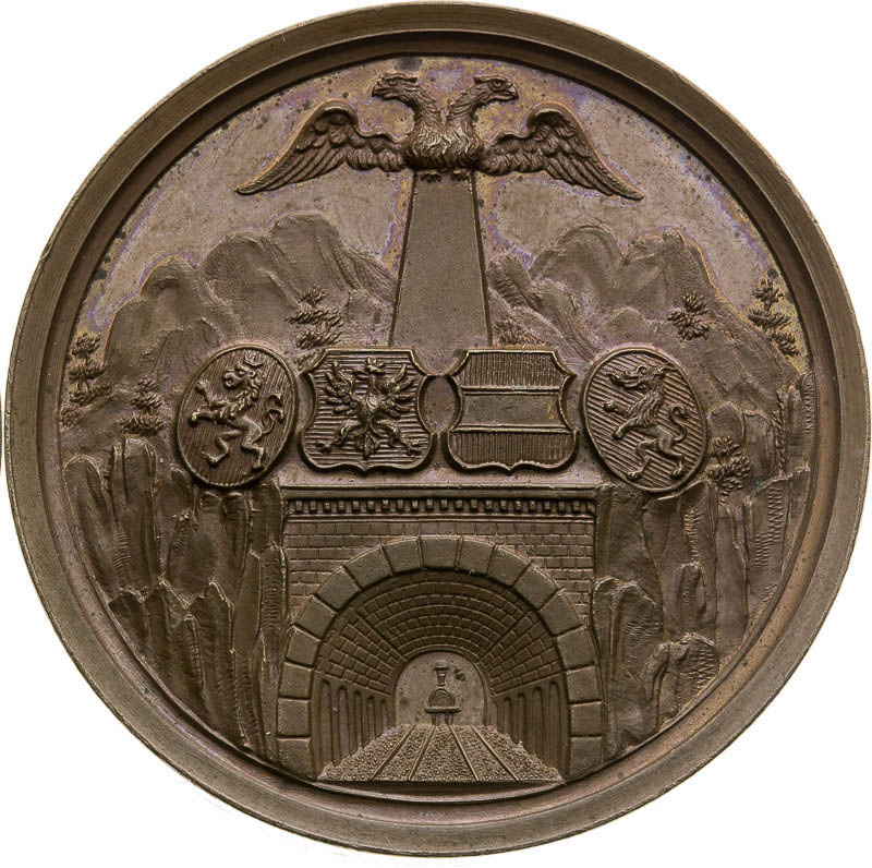 Medal 1845 - back