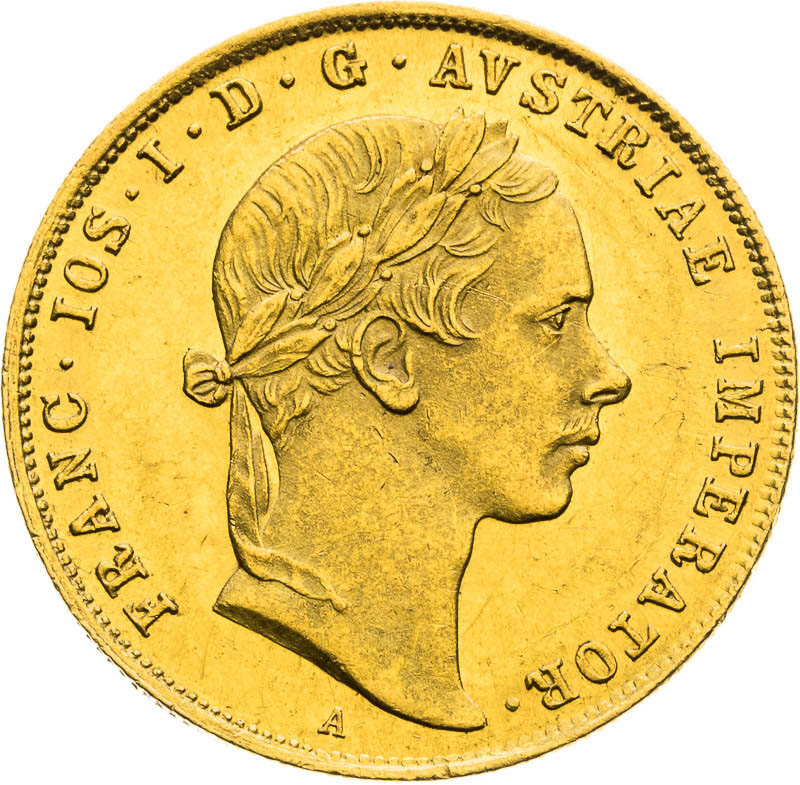 Ducat 1858 - front