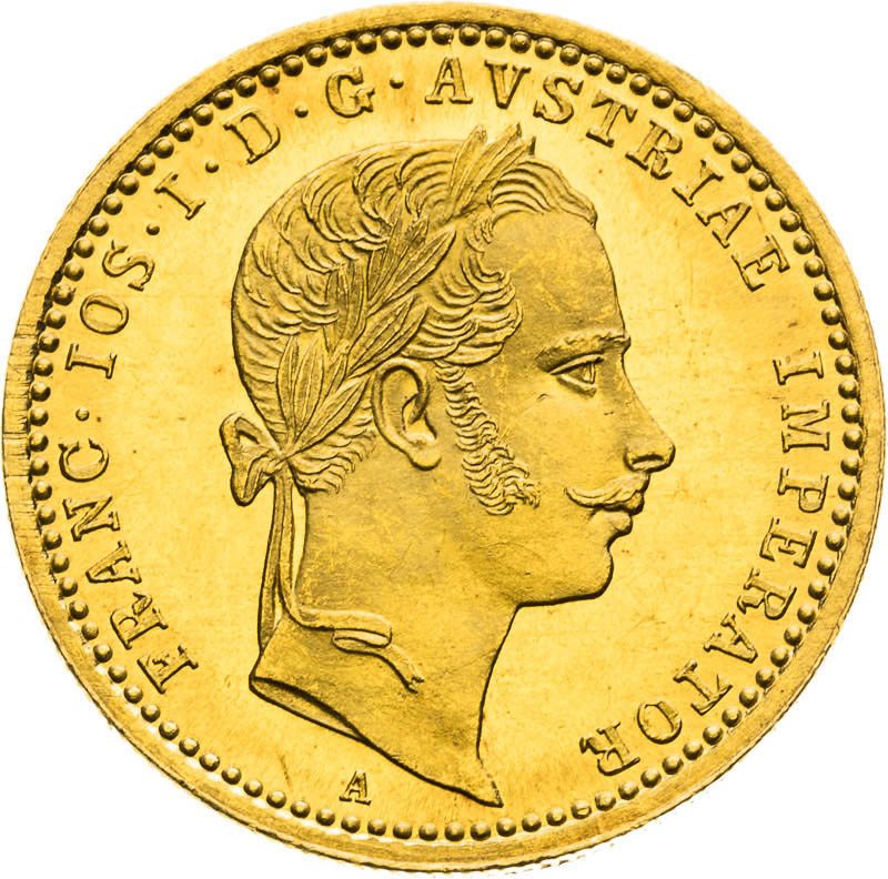 Ducat 1860 - front