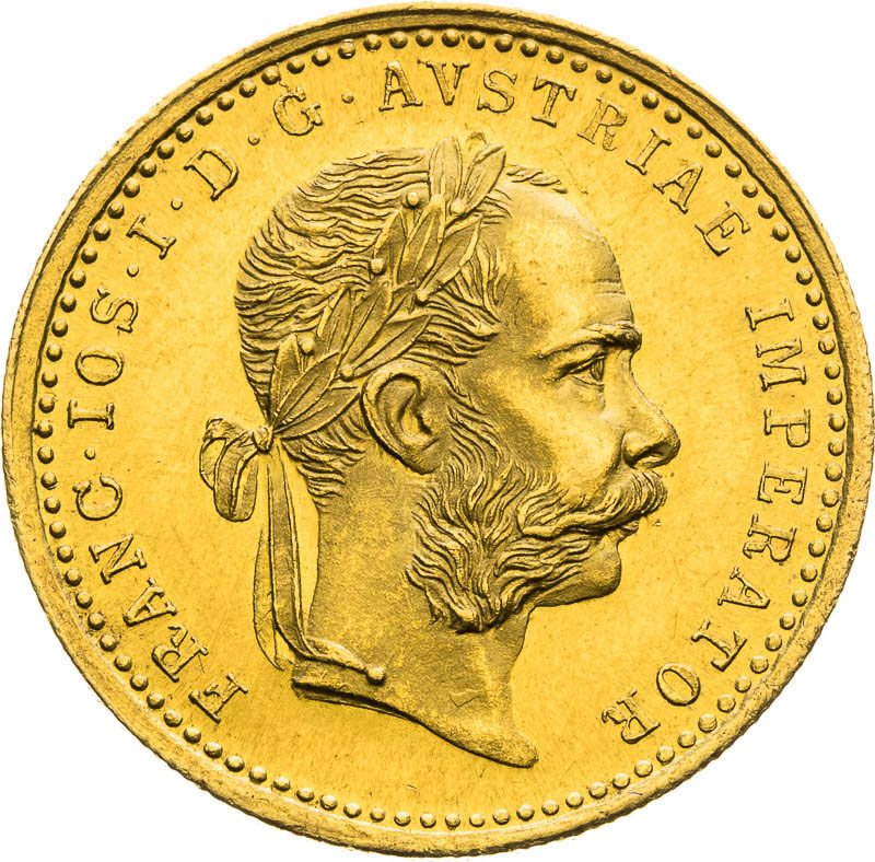 Ducat 1874 - front
