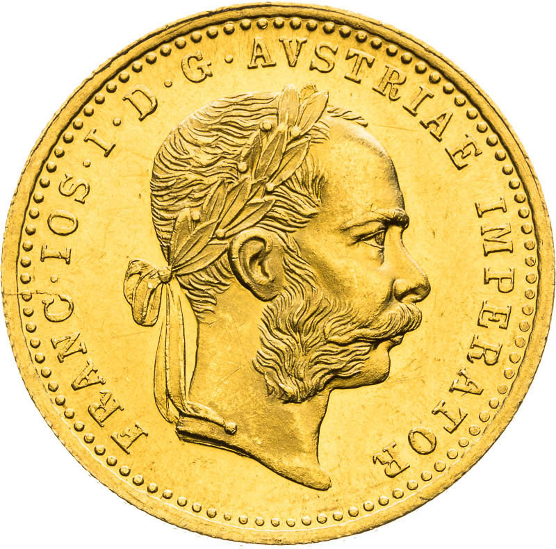 Ducat 1877 - front