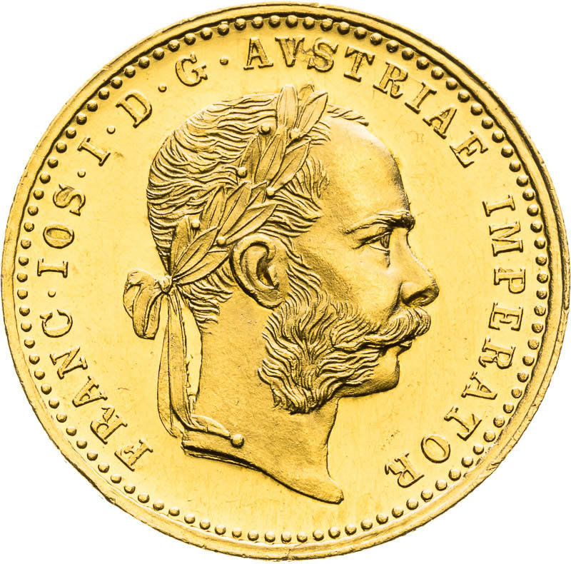 Ducat 1887 - front