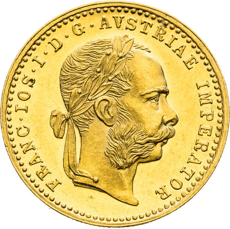Ducat 1881 - front