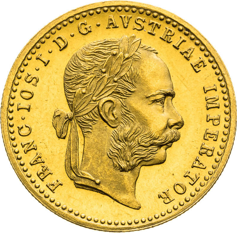 Ducat 1891 - front