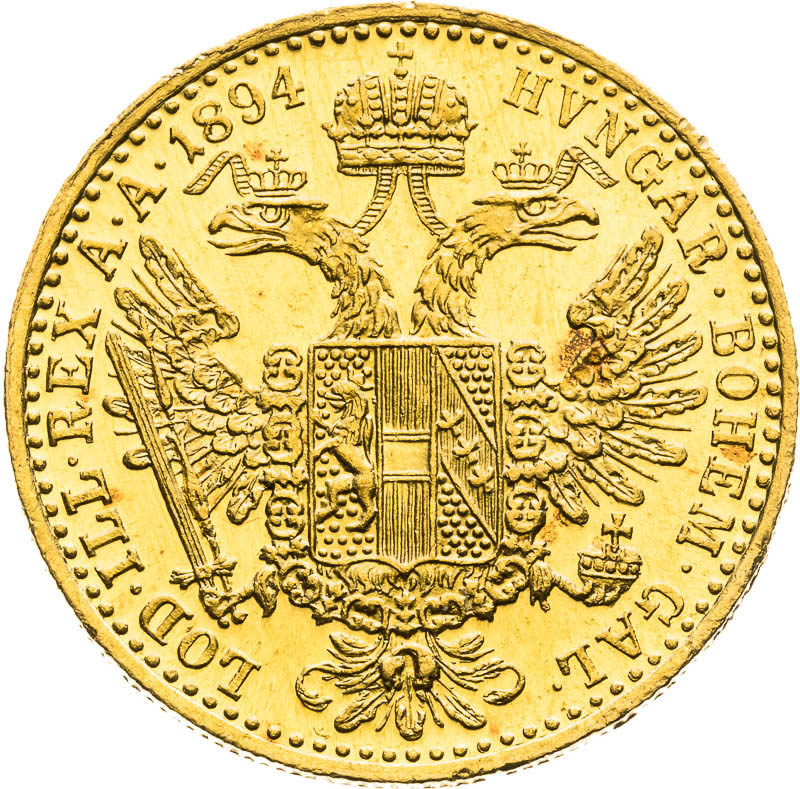 Ducat 1894 - back