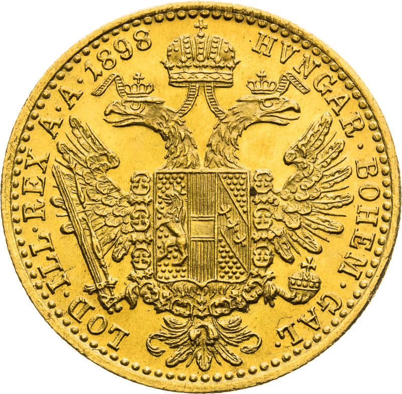 Ducat 1898 - back