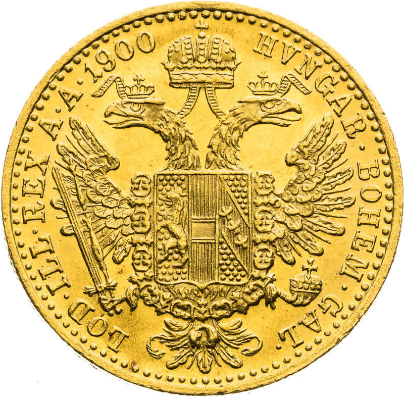 Ducat 1900 - back
