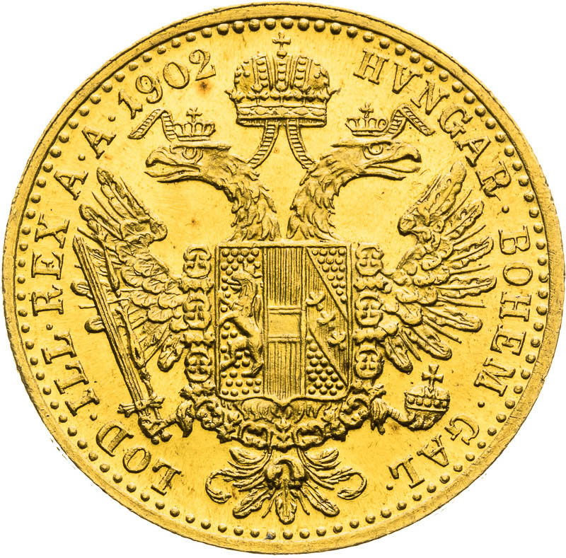 Ducat 1902 - back