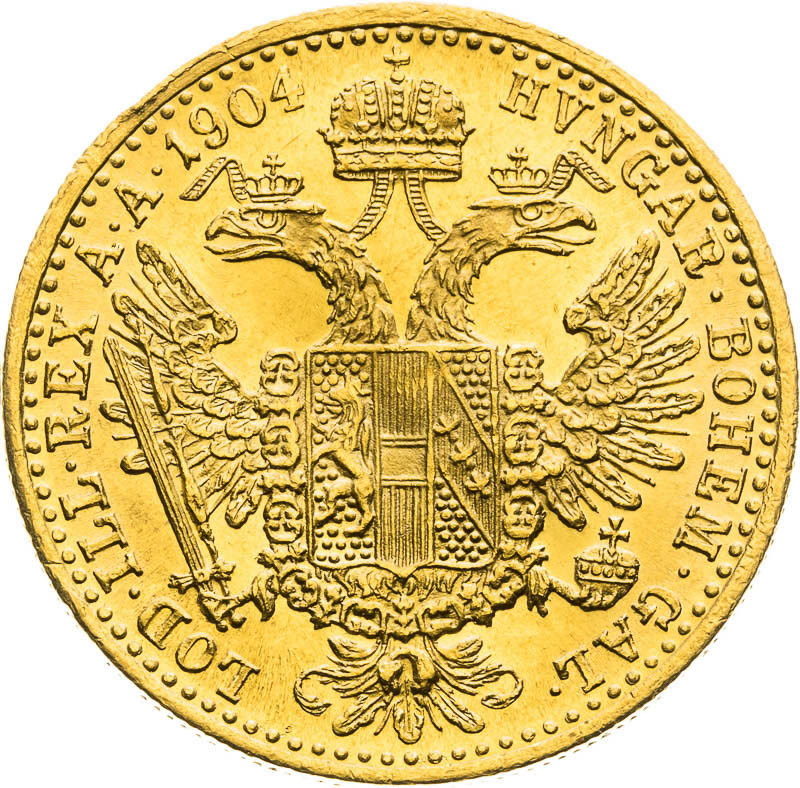 Ducat 1904 - back