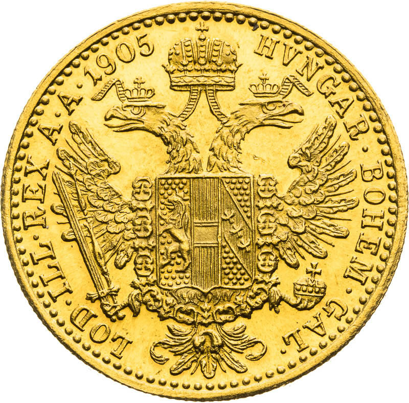 Ducat 1905 - back