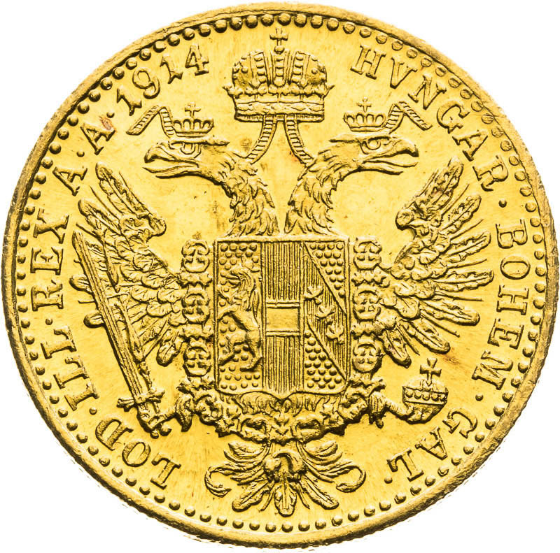 Ducat 1914 - back