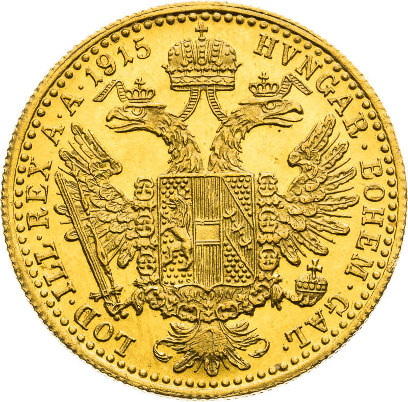 Ducat 1915 - back