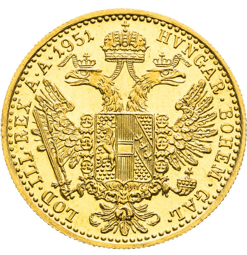Ducat 1951 (1915) - back