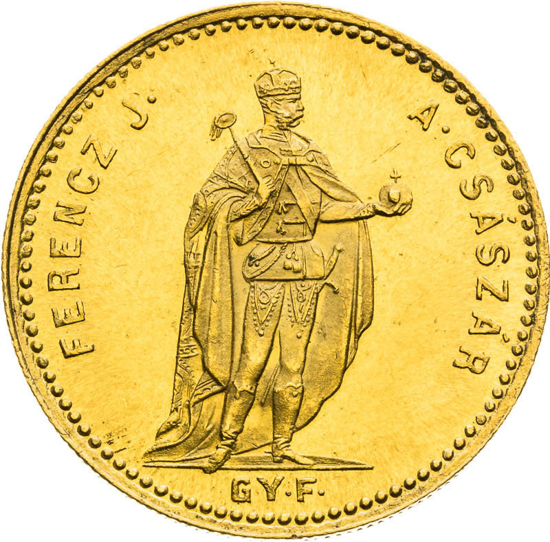Ducat 1869 - front