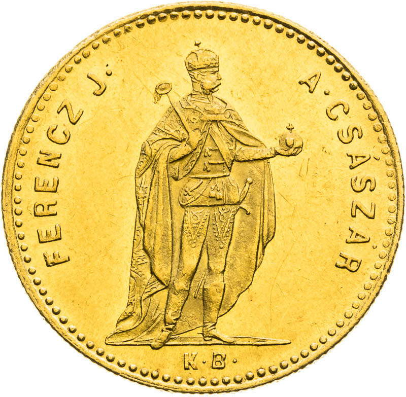 Ducat 1869 - front