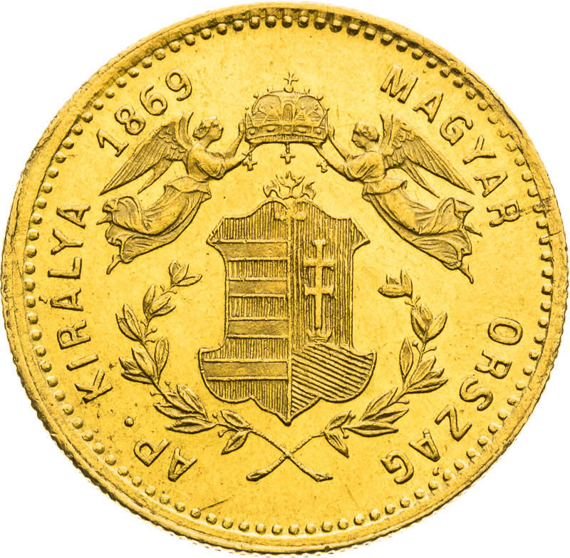 Ducat 1869 - back